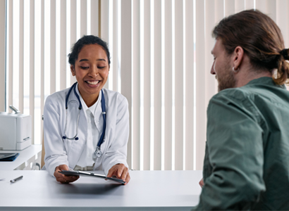 patient and doctor crop